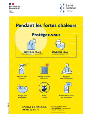 Prévention des risques liés aux fortes chaleurs et à la canicule